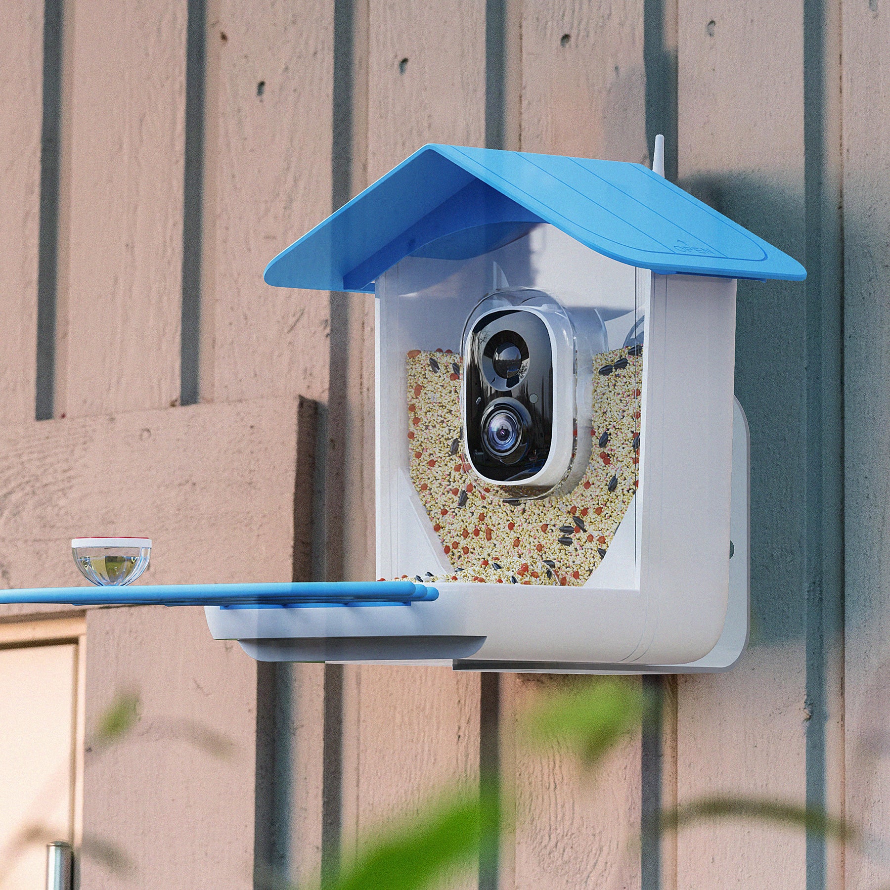 PerchMe Smart Bird Feeder Camera Wireless, Solar Powered, AI Recognition, Auto Capture & App Notify