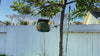 Metal bird feeder with double suet cage